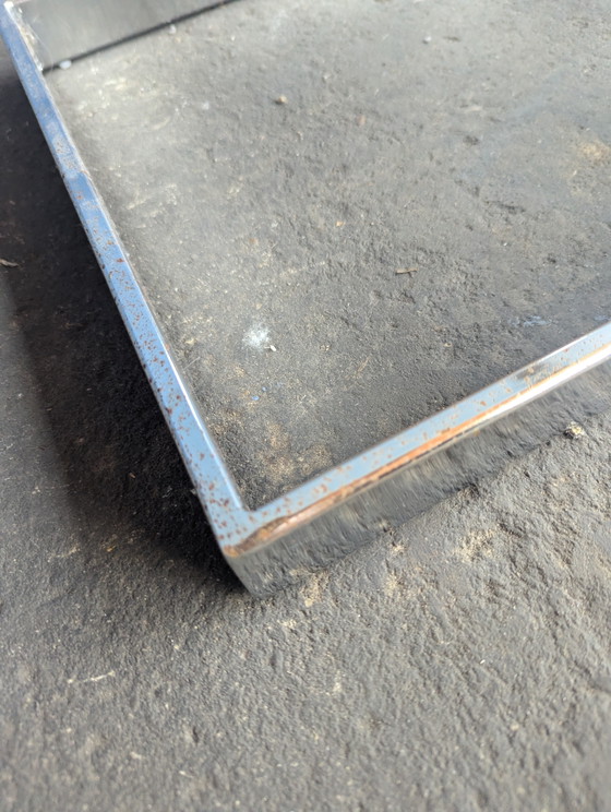 Image 1 of Gebra glass chrome sidetable