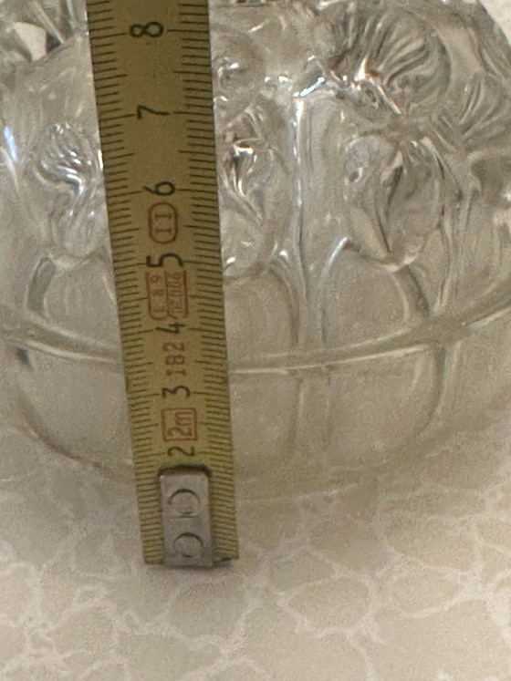 Molded Glass Flower Frog - 19 Holes 1950s – Vases (photo 13 of 13)