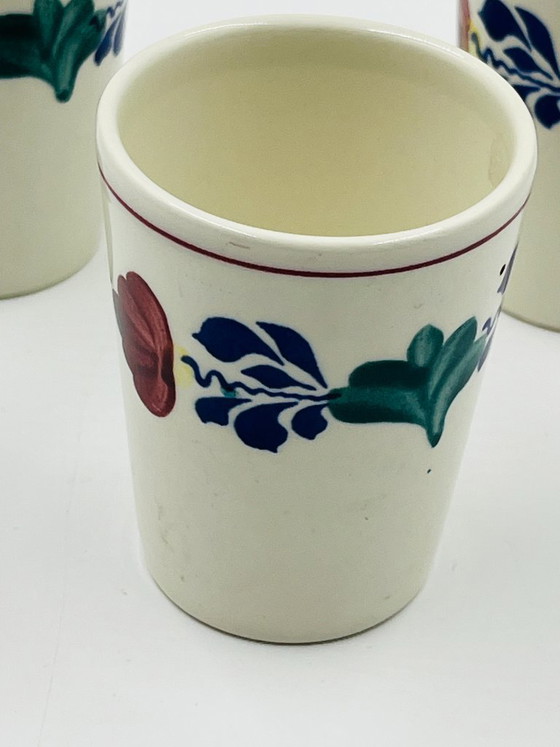 Trío de copas Boerenbont - Boch Frères Bélgica – Loza, Ceramic (photo 4 of 10)