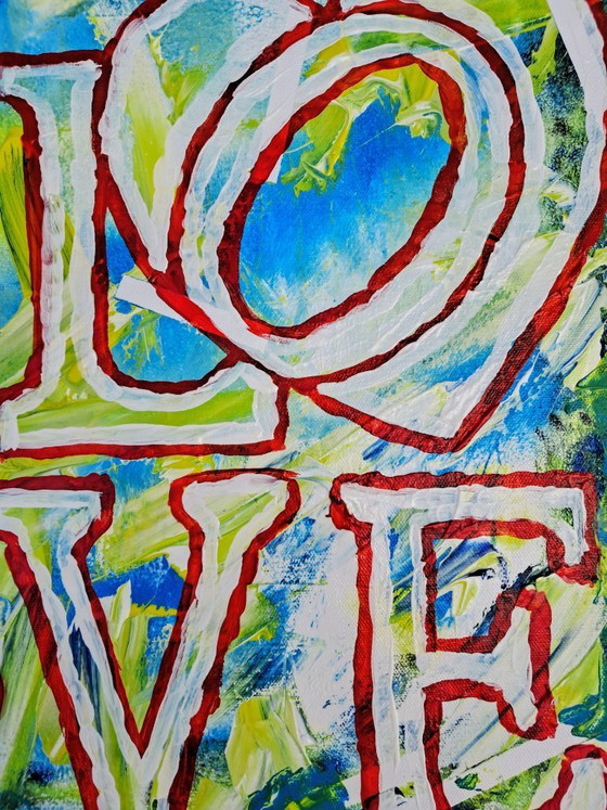 Image 1 of Enzo SAN MARCO - Love Inclusive 2 ® - Urban Jungle - Artist's painting