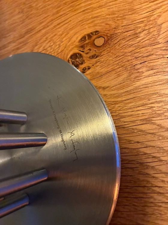 Vintage IKEA Kandelaar Stockholm – Kandelaars en kaarsen, rvs (photo 7 of 8)