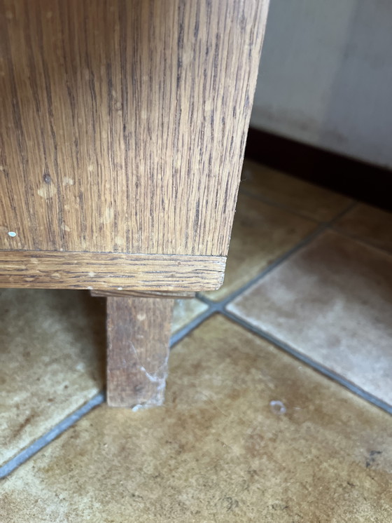 Image 1 of Vintage kastenset van teak fineer