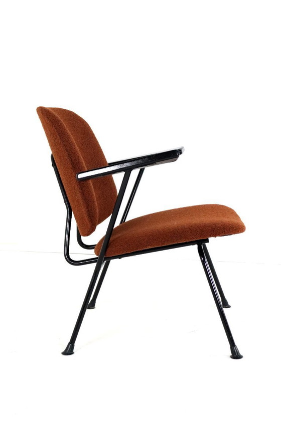Image 1 of  Set 2 Gijs van der Sluis fauteuils "No. 12"  vintage nieuw gestoffeerd