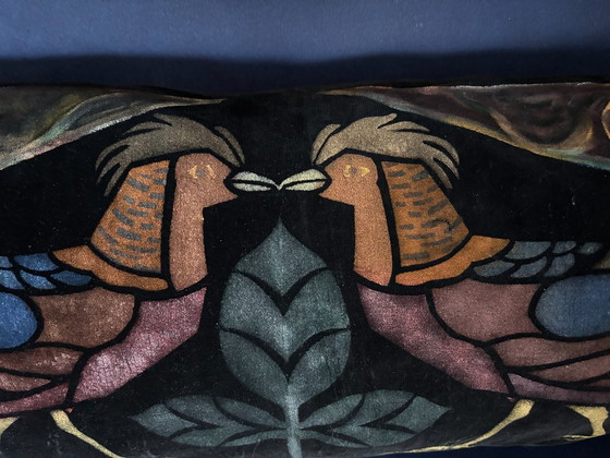 Image 1 of Cuscino cilindrico Art Déco