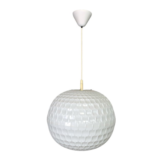 Image 1 of Lampada a sospensione vintage Aloys F. Gangkofner per Erco, sfera in plastica