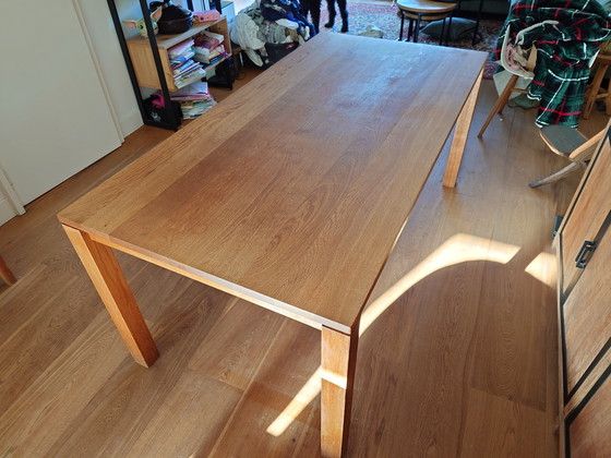 Image 1 of Goossens Solid Oak Table