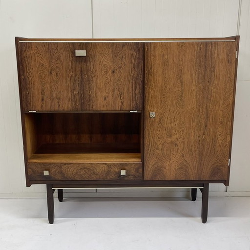 Midcentury Vintage Highboard Wand Bar Kast GNB België
