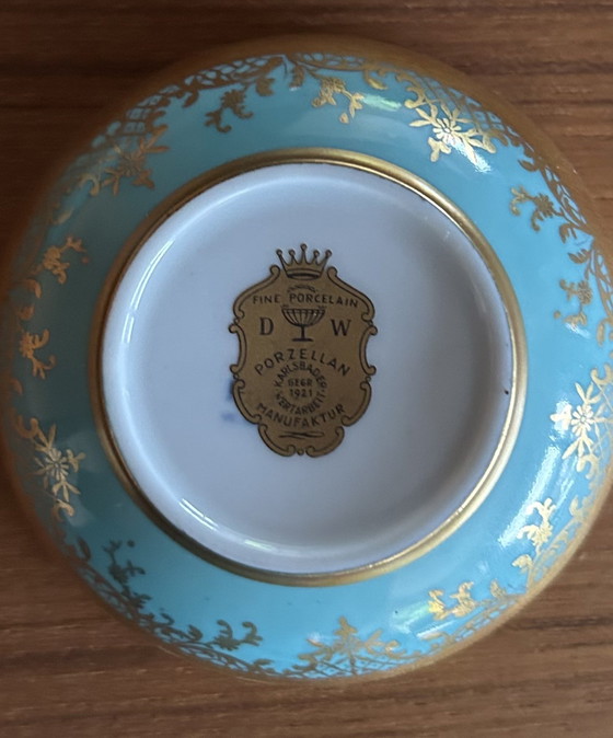 Image 1 of JKW Karlsbad verguld porseleinen set