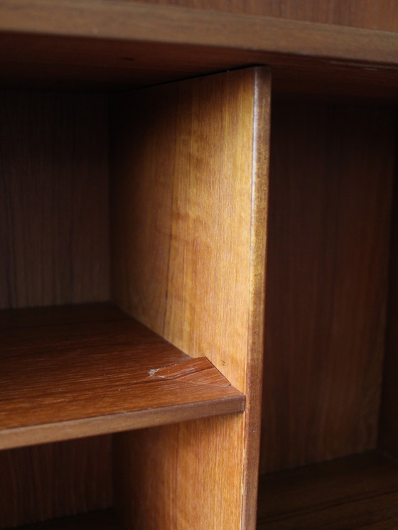 Image 1 of Vintage Deens modulair wandmeubel in teak