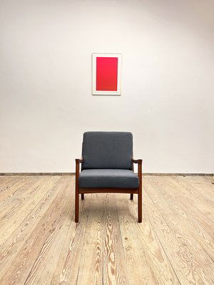Armchair // Teak Easy Chair by Ole Wanscher for France and Son, Denmark, 1950s