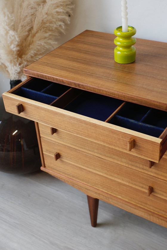 Image 1 of Vintage Walnut sideboard - 60's