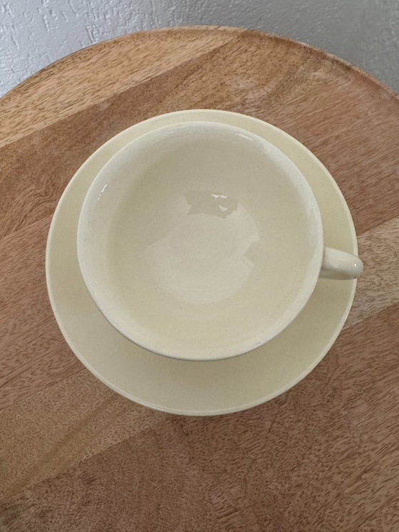 Image 1 of Splendido set vintage: set di 6 tazze e piattini "Staffordshire flatback" del Castello di Balmoral