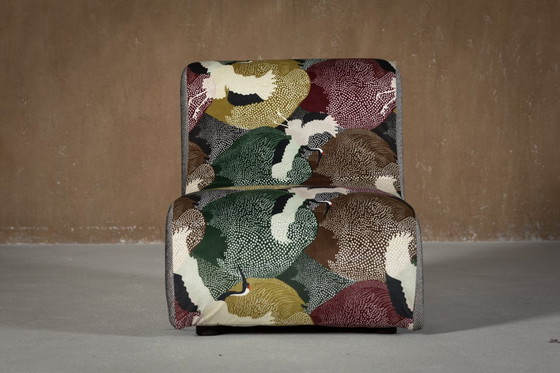 Image 1 of Sofá modular italiano (1970) en terciopelo Freedom Flight – 3 piezas