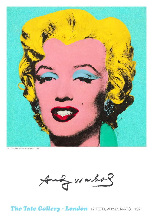 Marilyn Monroe - Shot Sage Blue Marilyn - Affiche 50 x 70 cm