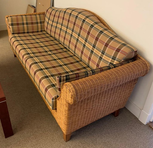 Rotan Bank – banken, Rattan, Textile
