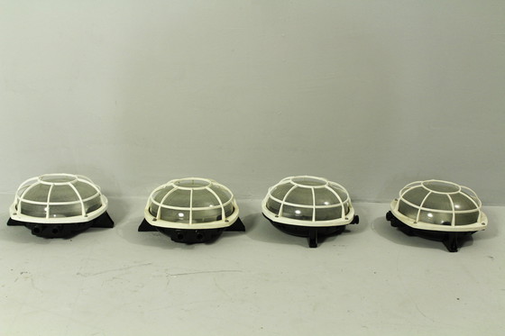 Image 1 of Lampada industriale in bachelite, anni '80, set di 4