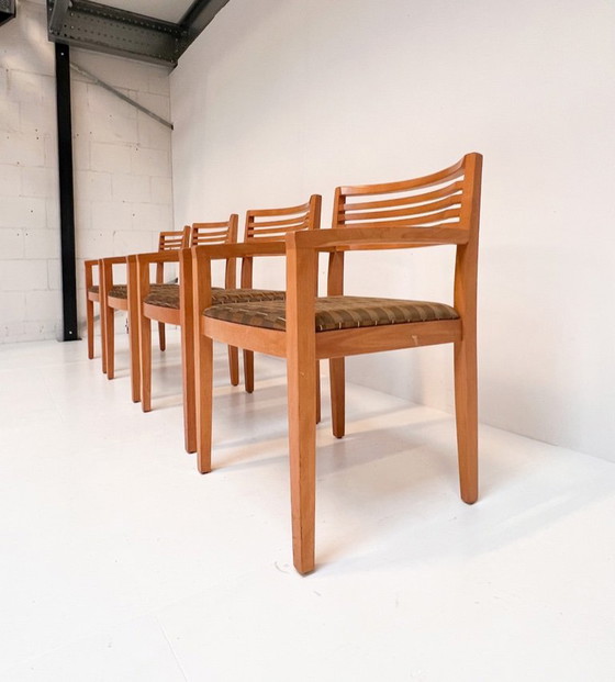 Image 1 of Set di 4 sedie Ricchio di Ricchio per Knoll, anni '80