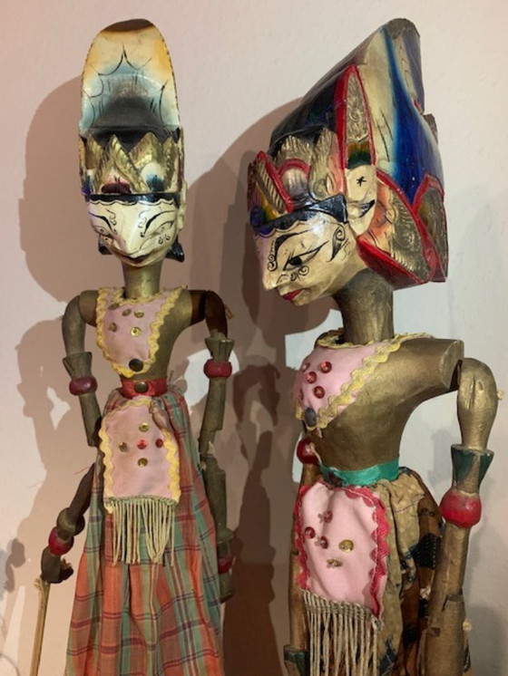 Image 1 of Wayang shadow puppets