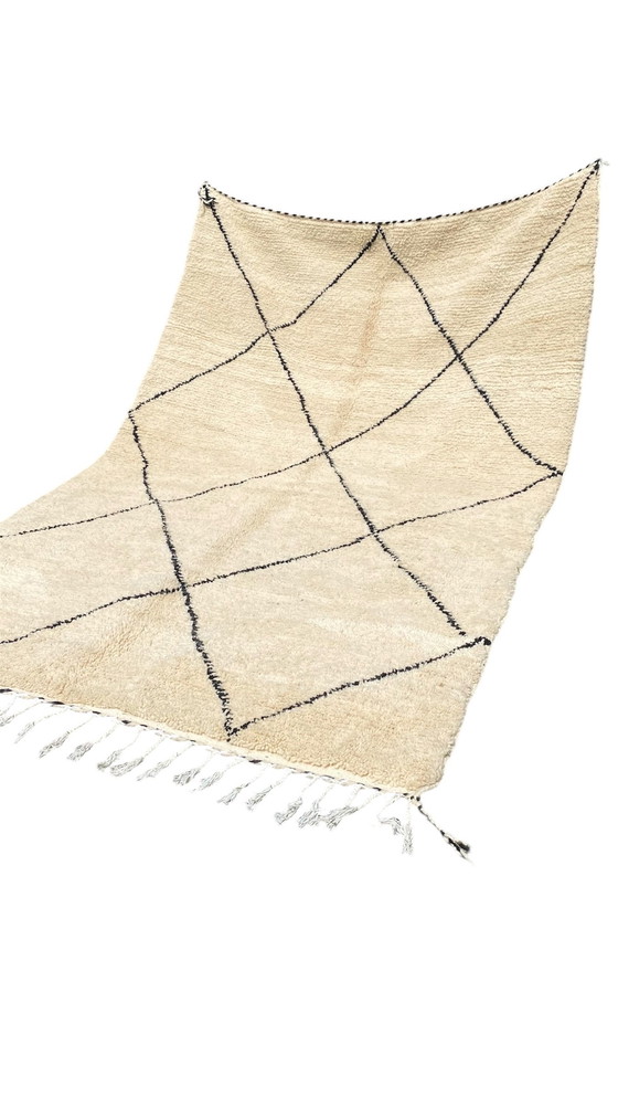 Image 1 of Tapis berbère authentique – Fait main en laine d'Atlas – 300 x 200 cm – Design luxueux et intemporel