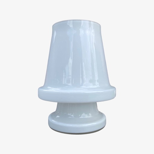 Glas Vintage Pilz Lampe