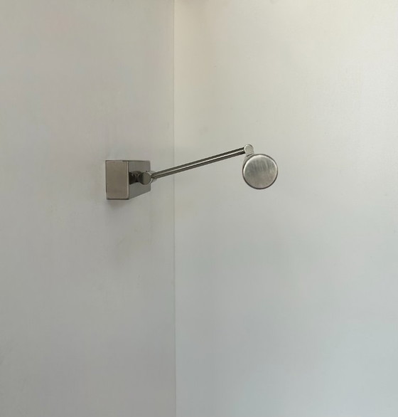 Image 1 of Applique vintage cromata regolabile, Francia, 1980