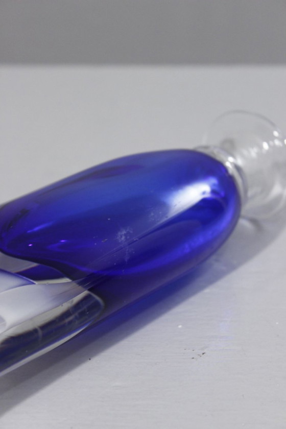 Image 1 of Imponente portacandele vintage in vetro soffiato, design Adam Jablonski, Polonia, anni '70