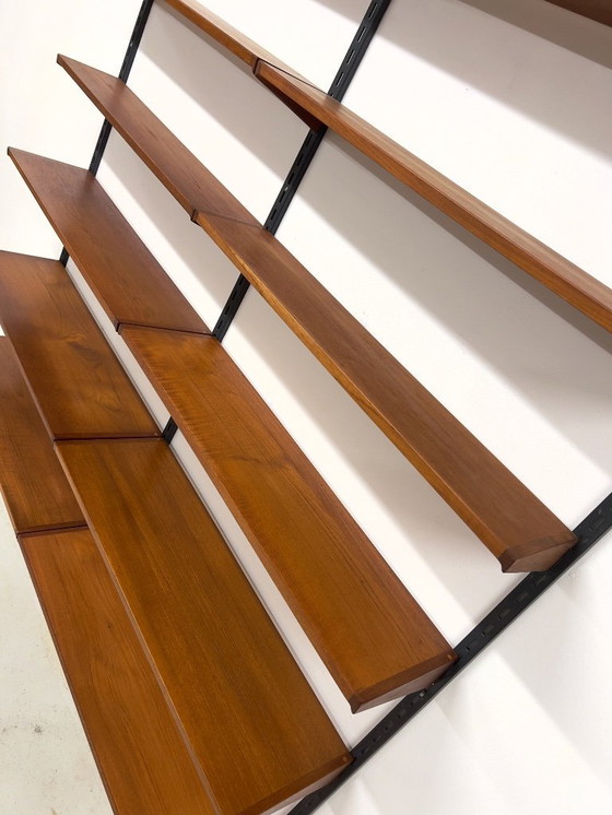 Image 1 of Sistema de estanterías de teca de Kai Kristiansen para Feldballes