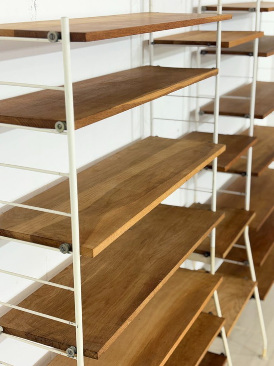Image 1 of Étagère murale modulaire classique « Sybille », grand format, au design vintage.