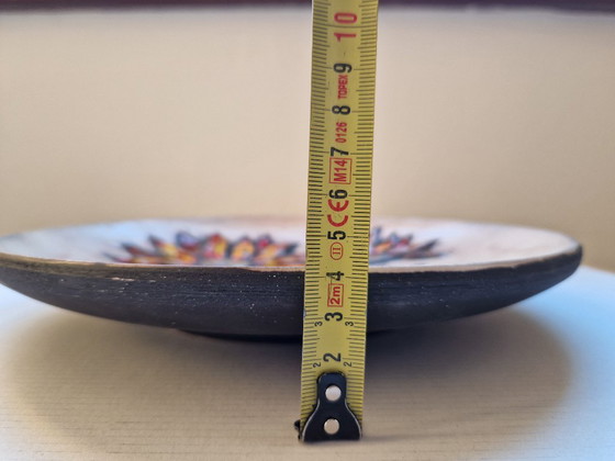 Image 1 of Wall plate.Floral decoration.Ruscha.Germany