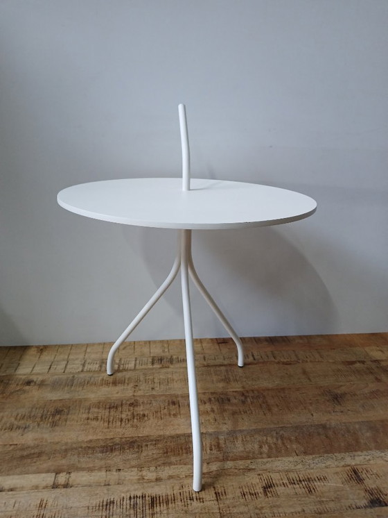 Image 1 of 1x Tavolino laterale triplo Bert Plantagie, bianco