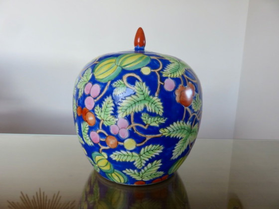 Image 1 of Chinese porcelain ginger jar, early 20th century
