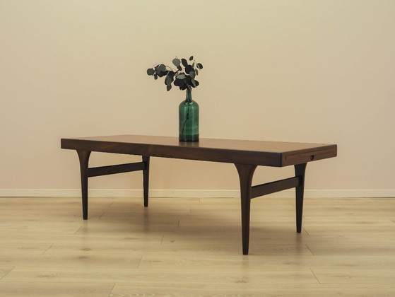 Rosewood Coffee Table With Extending Top By CFC Silkeborg, Danish Design 1960s (photo 4 of 17)