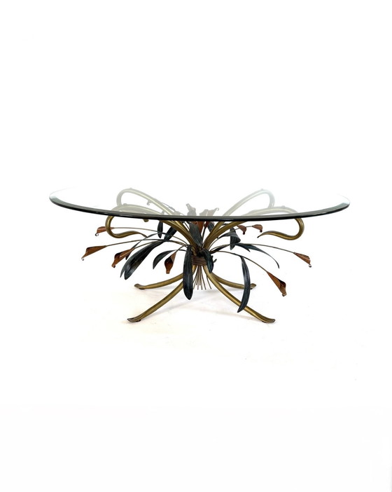 Image 1 of Tavolino vintage Hollywood Regency, Hans Kögl '60