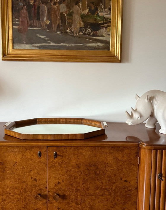 Image 1 of Grande vassoio a specchio moderno, Brasile anni '60