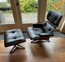 Vitra Eames Lounge Chair plus Ottoman WH:L