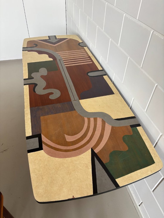 Image 1 of Vintage (extension) table with unique design