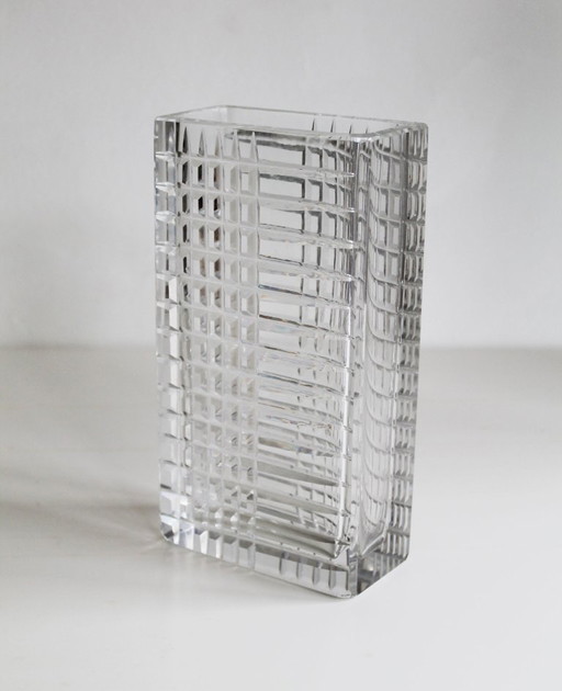 Vaso per fiori scultoreo degli anni '60 - Forma architettonica modernista