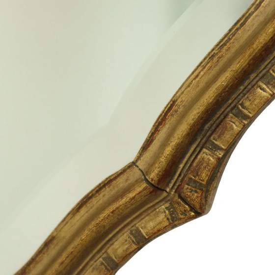 Image 1 of Facet-cut Gold Leaf Mirror Deknudt