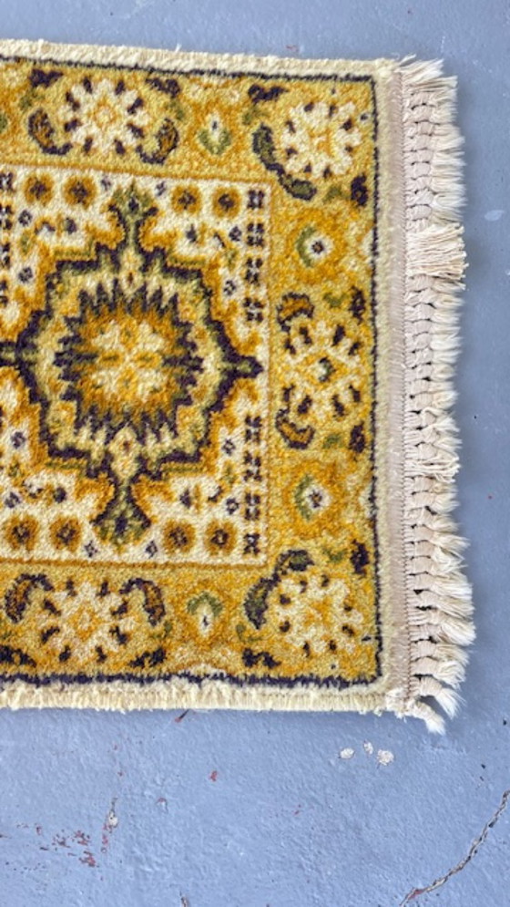 Image 1 of TAPIS Sarouk VINTAGE Moutarde