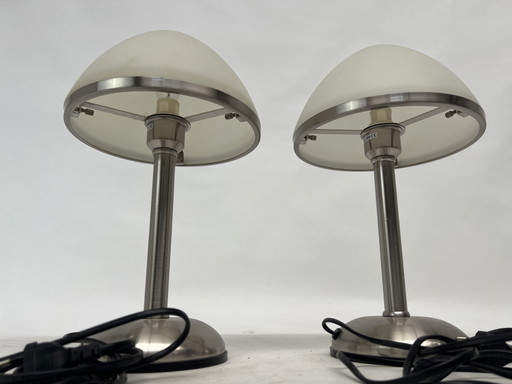 Mushroom table lamp set 