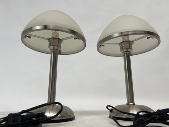 Image 1 of Mushroom table lamp set 