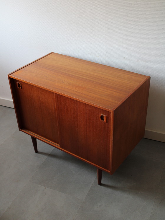 Image 1 of Vintage Danish teak sideboards, set of 2!