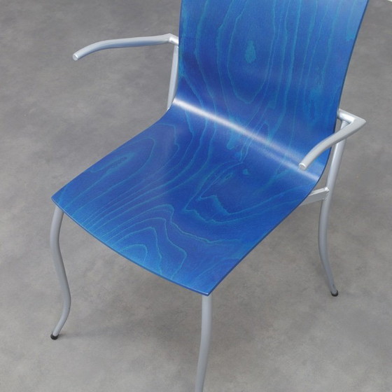 Image 1 of KFF - Karl Friedrich Förster, 4 xSillas de comedor postmodernas, años 90