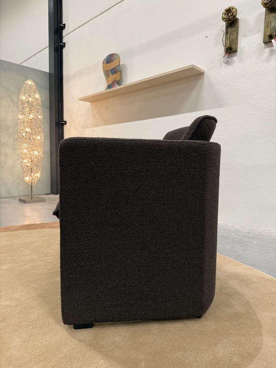 Image 1 of Poltrona Leolux Evidence Saga Monza in tessuto marrone