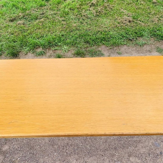 Image 1 of Grande table d’école - 2m44