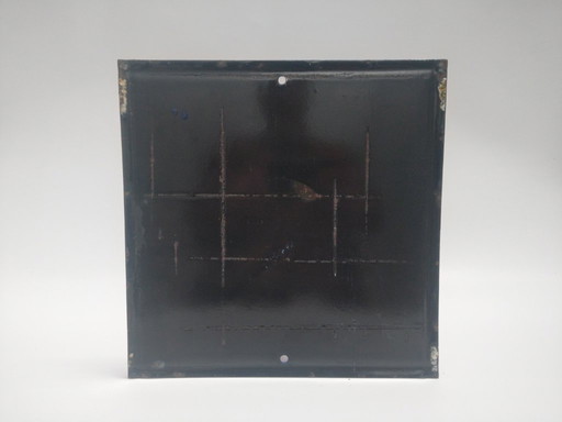 Vintage Emaille-Teller: Glocke