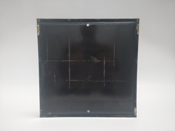 Image 1 of Vintage emaille bord: bel