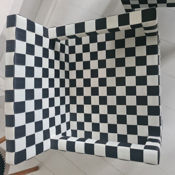 Image 1 of MANO DA poltroncine 2 pezzi scacchi blocco cinghia