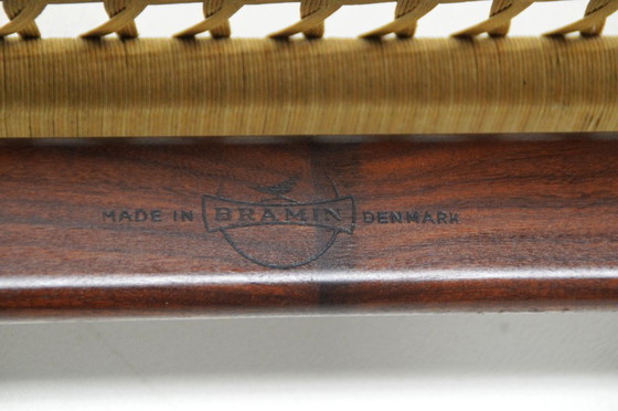 Image 1 of Set Deense zetels TV161 ontworpen door Hans Olsen voor Bramin, jaren '50