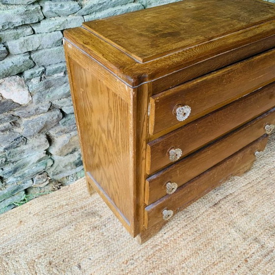 Cassettiera vintage - maniglie a fiori – Cassettiere, Legno (photo 5 of 13)